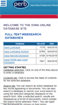 Mobile Screenshot of iowaperb.org