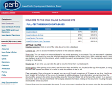 Tablet Screenshot of iowaperb.org